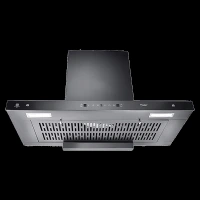 Prestige Edge 900 90cm 2038.81m3/hr Ducted Auto Clean Wall Mounted Chimney with Revolutionary Motion Sensor (Black)