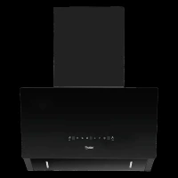 Prestige Provo Plus 90cm 1400m3/hr Ducted Auto Clean Wall Mounted Chimney with Revolutionary Motion Sensor (Black)