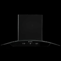 FABER SUNNY IN HC SC FL LG 75 75cm 1200m3/hr Ducted Auto Clean Wall Mounted Chimney with Touch & Gesture Control (Black)