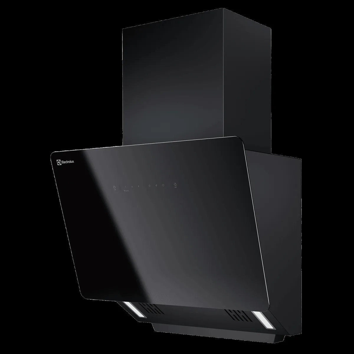 Electrolux 700 Series 60cm 865m3/hr Ducted Auto Clean Wall Mounted Chimney with Gesture Control (Black)