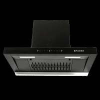 FABER HOOD SILENCIO BLDC HC SC FL BK IN 75 T 75cm 1500m3/hr Ducted Auto Clean Wall Mounted Chimney with Touch and Gesture Control (Black)