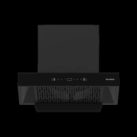 FABER HOOD SIGMA BLDC HC SC FL BK IN 60cm 1600m3/hr Ducted Auto Clean Wall Mounted Chimney with LPG Leakage Sensor (Black)