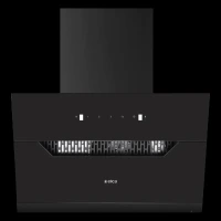 elica EFL 207 HAC LTW VMS 90cm 1350m3/hr Ducted Auto Clean Wall Mounted Chimney with Motion Sensor Control (Black)