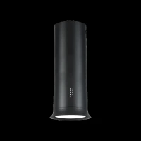 KAFF RUSSO42(IS) 42 cm 1000m3/hr Ducted Ceiling Mounted Chimney With Soft Push Controls (Black)