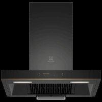 Electrolux UltimateTaste 500 60cm 1350m3/hr Ducted Auto Clean Wall Mounted Chimney with Centrifugal Motor (Black)