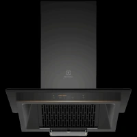 Electrolux UltimateTaste 500 60cm 1300m3/hr Ducted Auto Clean Wall Mounted Chimney with Auto Thermal Safety Switch (Black)