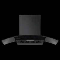 Electrolux 700 Series 90cm 825m3/hr Ducted Auto Clean Wall Mounted Chimney with Gesture Control (Black)