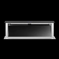 KAFF TOWNSVILLE 90 IS 90cm 1200m3/hr Ductless Wall Mounted Chimney with Advanced Downdraft Technology (Black)