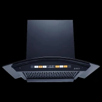 elica WD HS ORG FL 600 HAC LTW MS NERO 60cm 1600m3/hr Ducted Auto Clean Wall Mounted Chimney with Motion Sensor (Black)