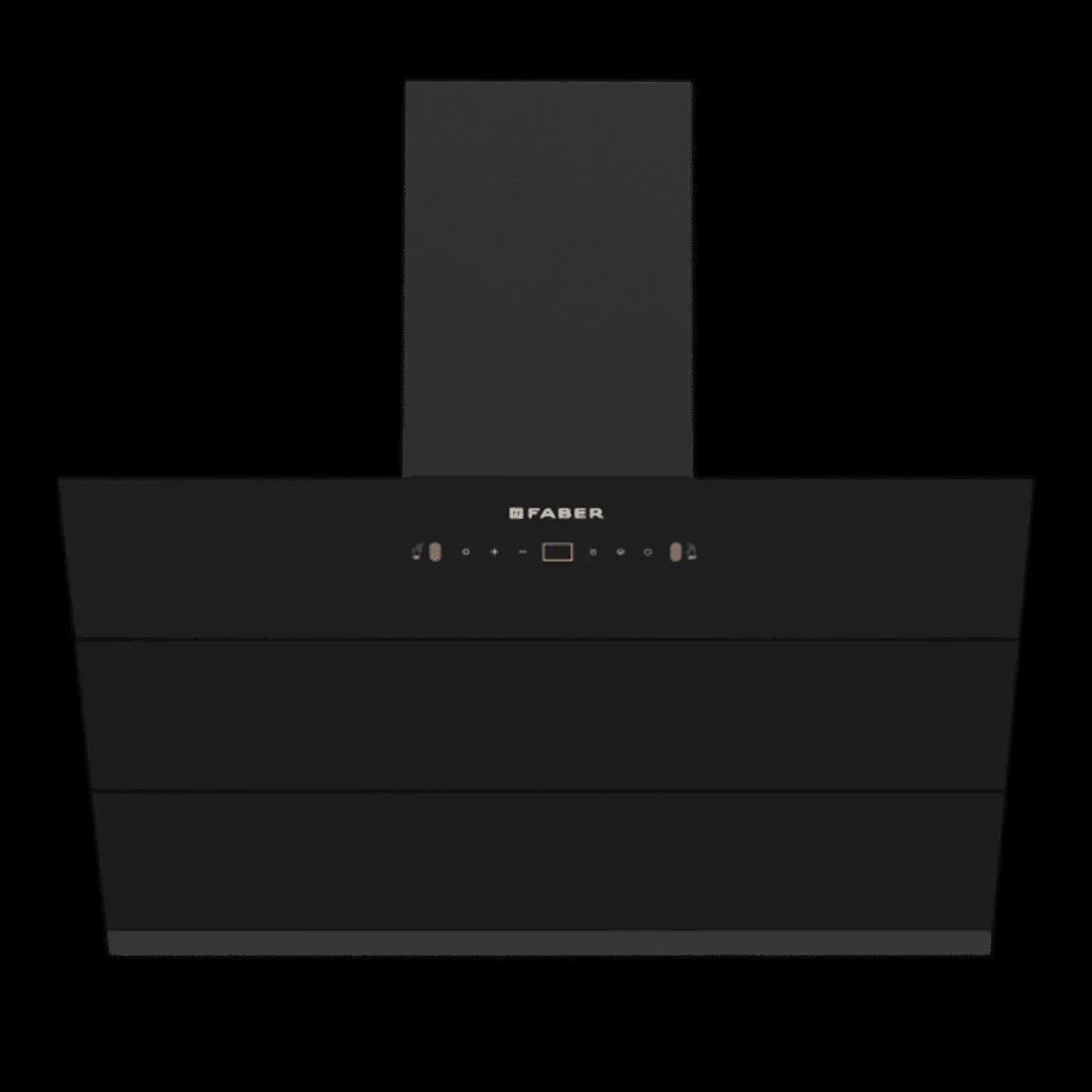 FABER AETHER BLDC HC SC BK 90 90cm 1500m3/hr Ducted Auto Clean Wall Mounted Chimney with Gesture and Remote Control (Black)