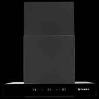 FABER SIGMA BLDC HC SC BK 60 60cm 1500m3/hr Ducted Auto Clean Wall Mounted Chimney with Gesture and Remote Control (Black)