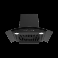 FABER HOOD ENIGMA BLDC HC SC FL BK IN 75cm 1600m3/hr Ducted Auto Clean Wall Mounted Chimney with Gesture Control (Black)
