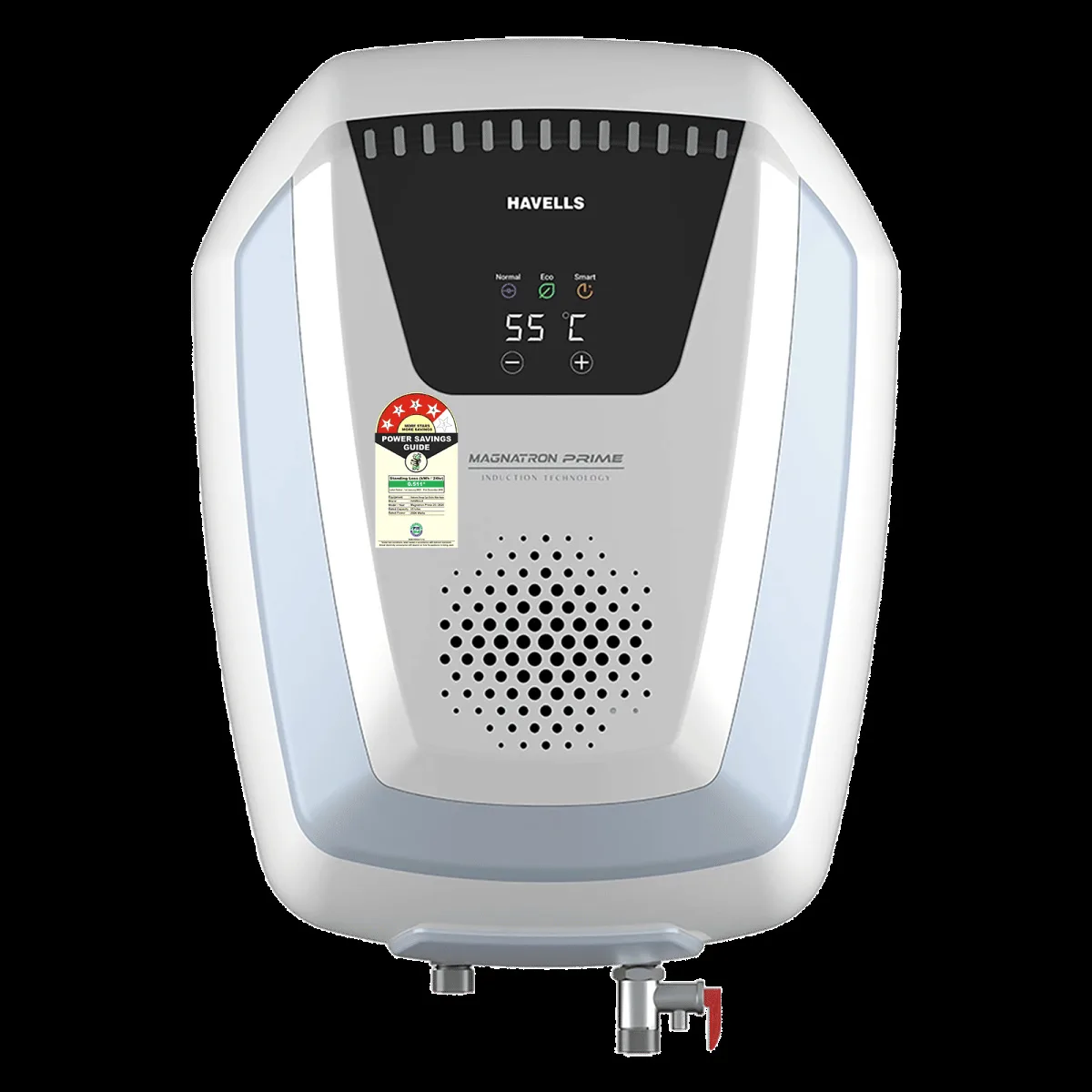 HAVELLS Magnatron Prime 25 Litre 4 Star Storage Geyser with Digital Temperature Display (Blue)