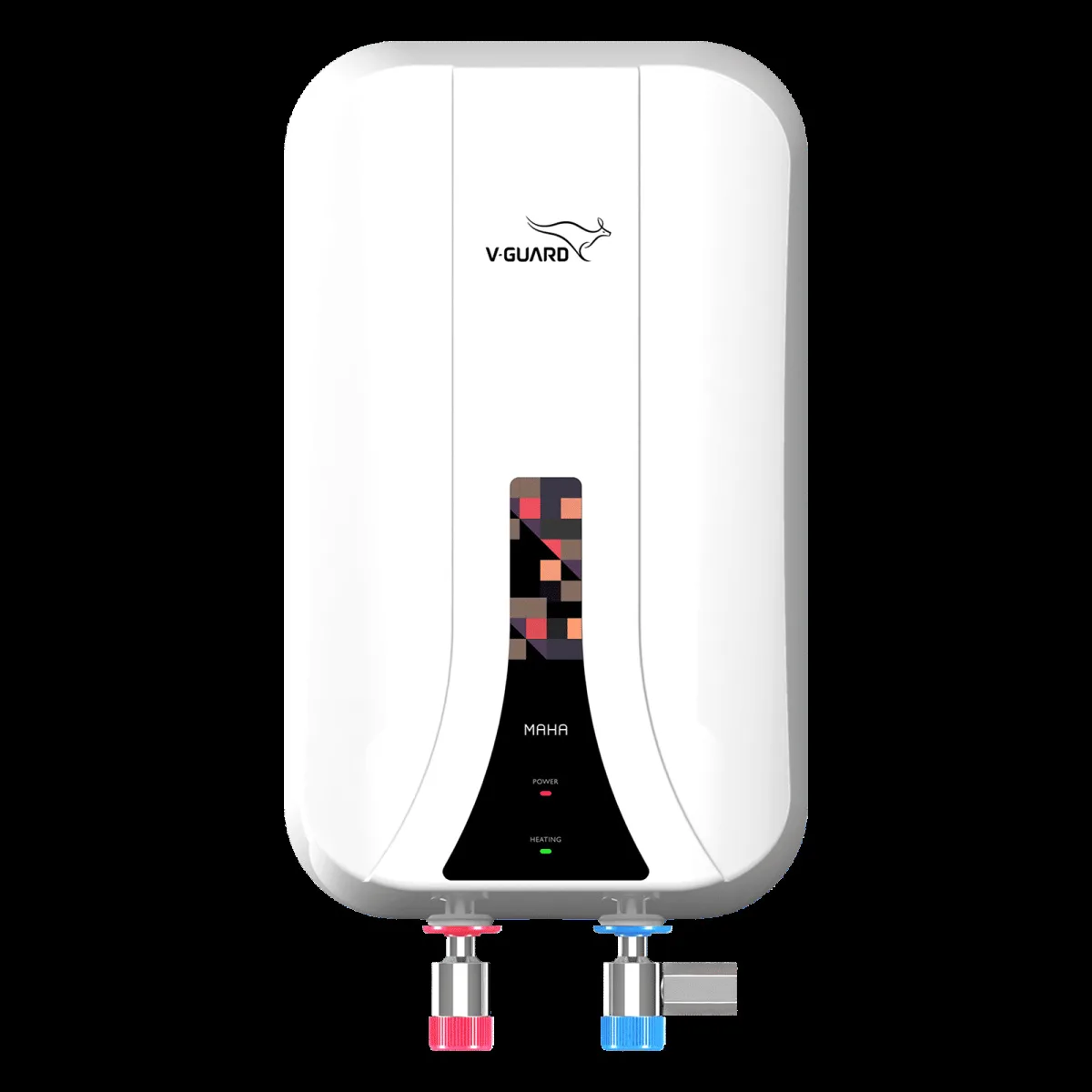 V-GUARD Maha 5 Litre Vertical Instant Geyser with Stainless Steel Tank (White)