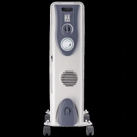 Russell Hobbs 3200 Watts Oil Filled Room Heater (24 Hour Adjustable Timer, ROR15XLTF, Grey)