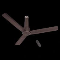 HAVELLS Elio 5 Star 1200mm 3 Blade BLDC Motor Ceiling Fan with Remote (Wood Finished Blades, Brown)
