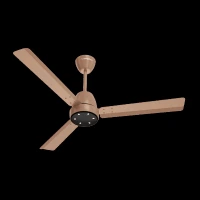 Crompton Energion NITEO 5 Star 1200mm 3 Blade BLDC Motor Ceiling Fan with Remote (Premium LED Lamp, Gilded Beige)