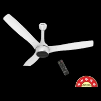 Orient Aeon 5 Star 1200mm 3 Blade BLDC Motor Ceiling Fan with Remote (Antidust, Pixel White)