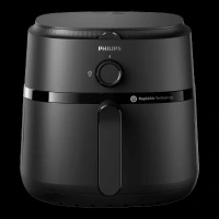 PHILIPS 1000 Series 6.2L 1700 Watt Air Fryer with Rapid Air Technology (Black)