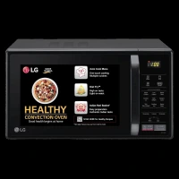 LG 21L Convection Microwave Oven with 151 Autocook Menu (MC2146BL, Black)