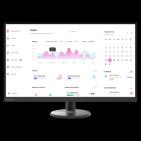 Lenovo D32-40 80.01 cm (31.5 inch) Full HD VA Panel Edgeless Monitor with WLED Backlight