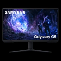 SAMSUNG Odyssey G5 68.58 cm (27 inch) QHD VA Panel LCD Height Adjustable Gaming Monitor with AMD FreeSync