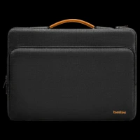 tomtoc A14 Recycled Polyester Laptop Sleeve for 14 Inch Laptop (360 Superior Protection, Black)
