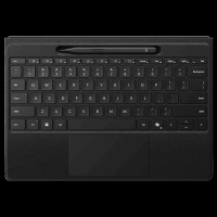 Microsoft EP2-01830 Wireless Keyboard Case for Surface Pro (11th Gen) with Slim Pen (78 Backlit Keys, Black)