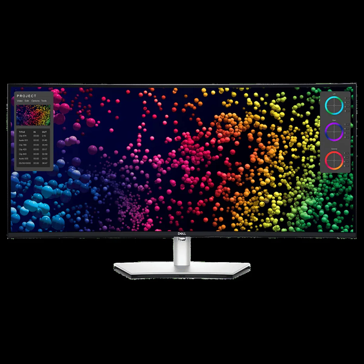 DELL UltraSharp 101.60 cm (40 inch) Ultra HD 5K IPS Panel Curved Height Adjustable Monitor with LED Edgelight System