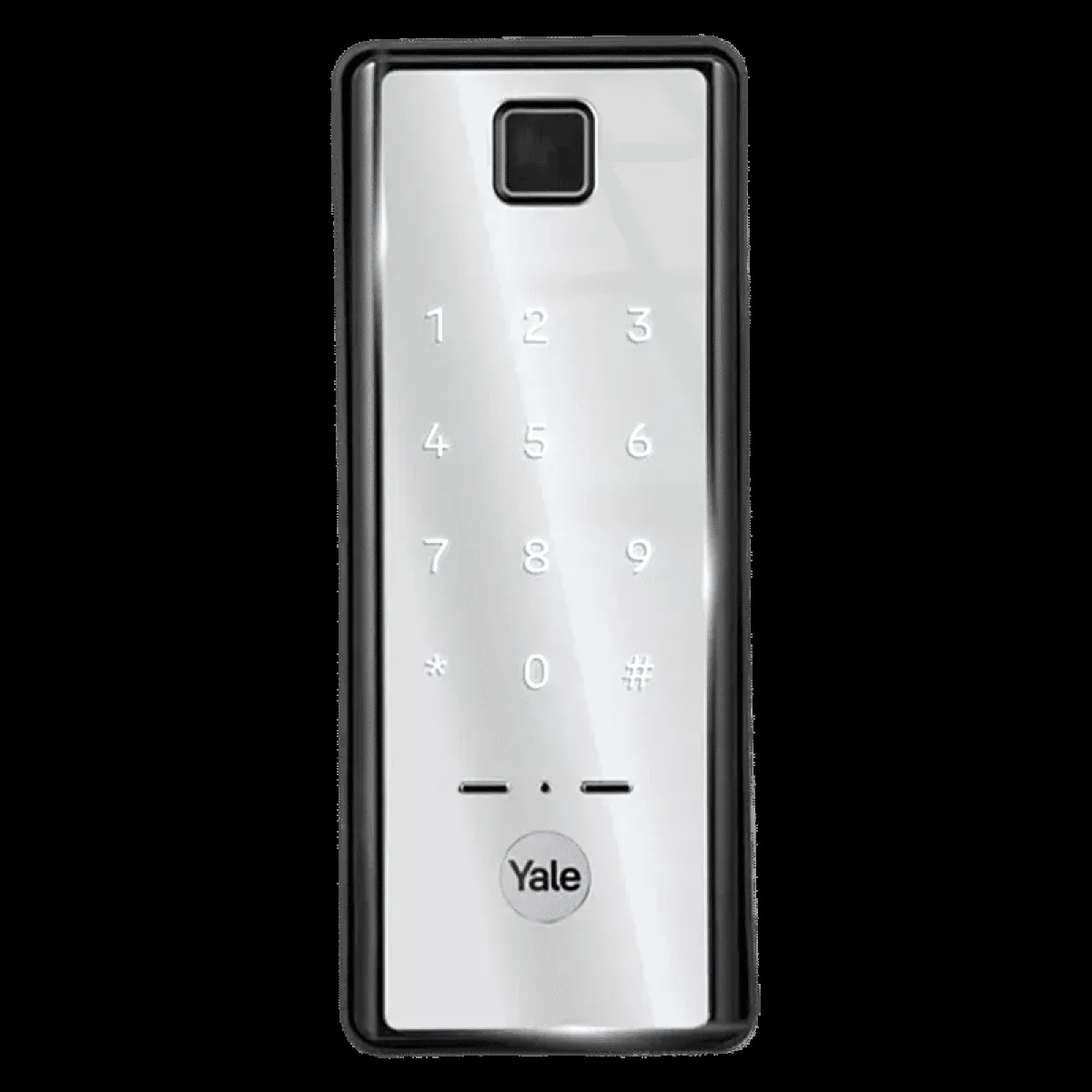 Yale Reflecta Digital Lock (PIN and Fingerprint Access, YREFB, Mirror Finish)