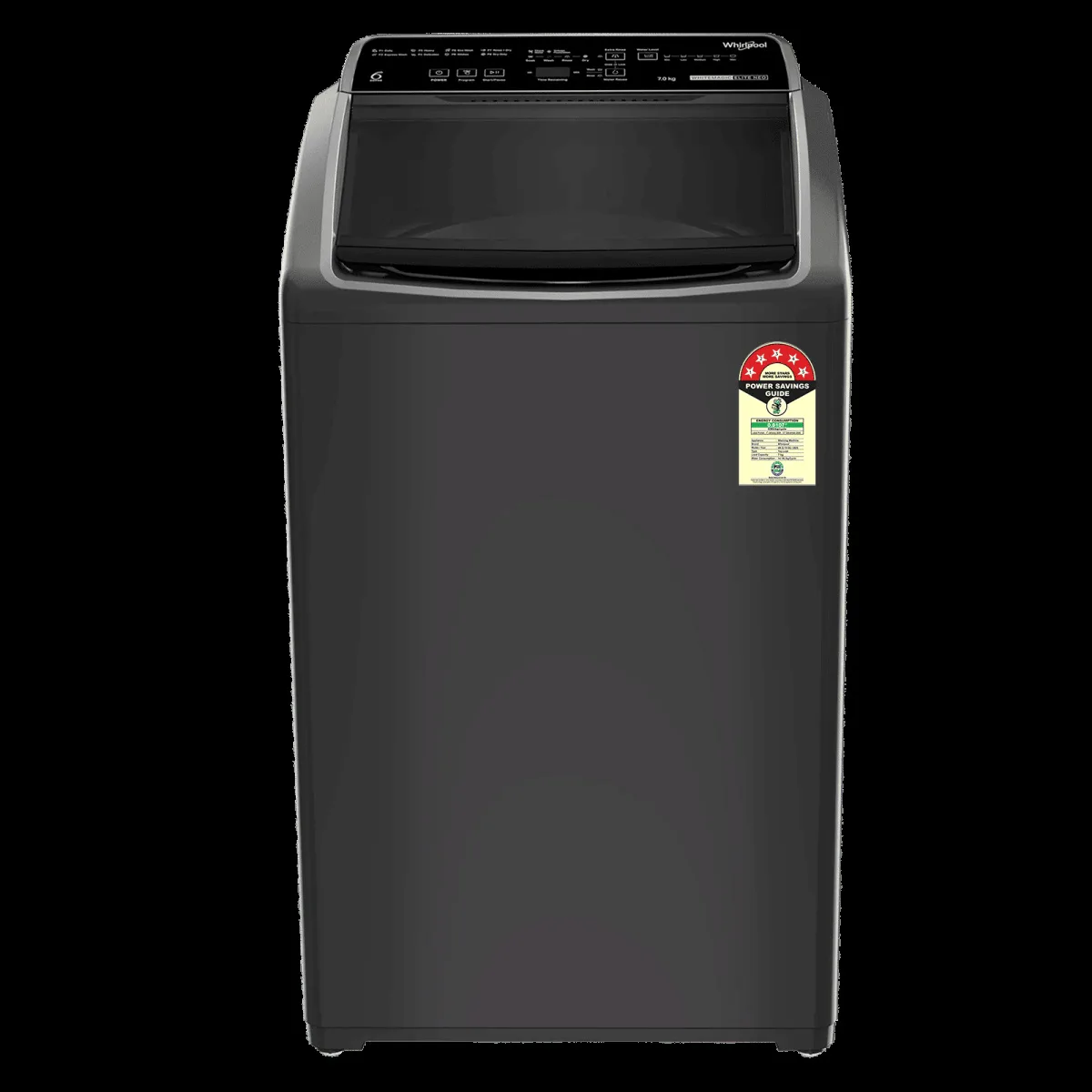Whirlpool 7 kg 5 Star Fully Automatic Top Load Washing Machine (Whitemagic Elite, 31684, 6th Sense Technology, Grey)