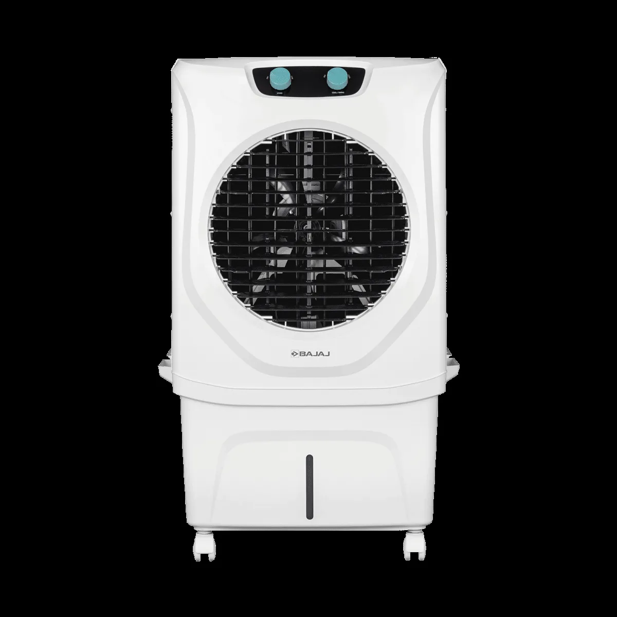Bajaj Shield Series Chisel 74 Litres Desert Air Cooler with Turbo Fan Technology (4 Way Swing Deflection, White)
