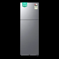 Samsung H30 256 Litres 2 Star Frost Free Double Door Convertible Refrigertaor with All Around Cooling (RT40H30U2PNL, Elegant Inox) (2026 Model)