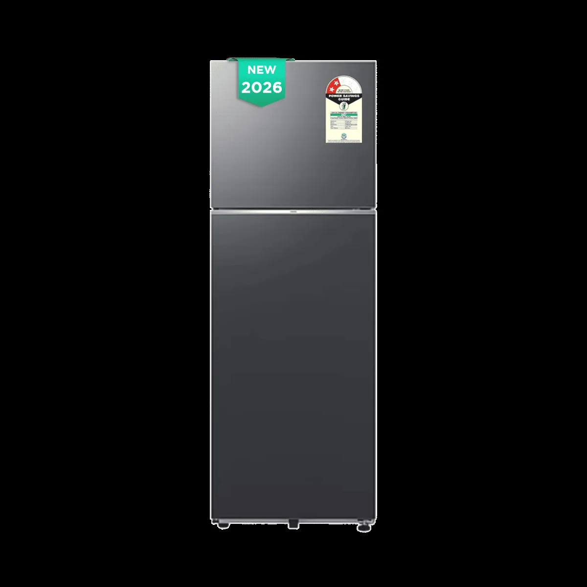 Samsung RT38 350 Litres 2 Star Frost Free Double Door Smart Wifi Enabled Convertible Refrigerator With Active Fresh Filter+ (RT38HG5A42BXHL, Luxe Black) (2026 Model)