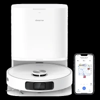 DREAME L10 Prime Robotic Vacuum Cleaner & Mop with LiDAR Navigation (Mop Self Cleaning, White)