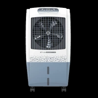 Havells KoolGrande-i 70 Litres Desert Air Cooler with Low Water Alarm (Dual Flow Technology, White & Grey)