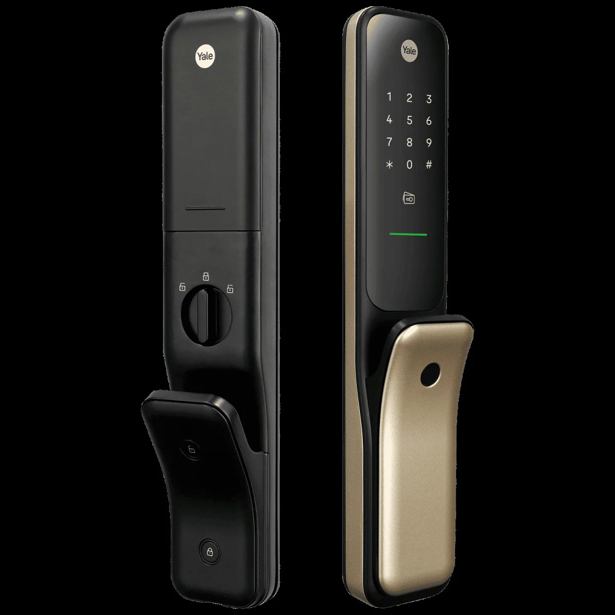Yale Kyra Pro Digital Smart Lock (Multiple Access Options, YKYRAPRO-CG, Champagne Gold)