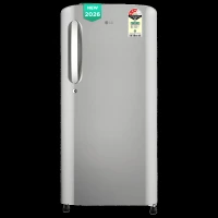 LG 185 Litres 3 Star Direct Cool Single Door Refrigerator with Smart Inverter Compressor (GLD1936YAPZ, Shiny Steel) (2026 Model)