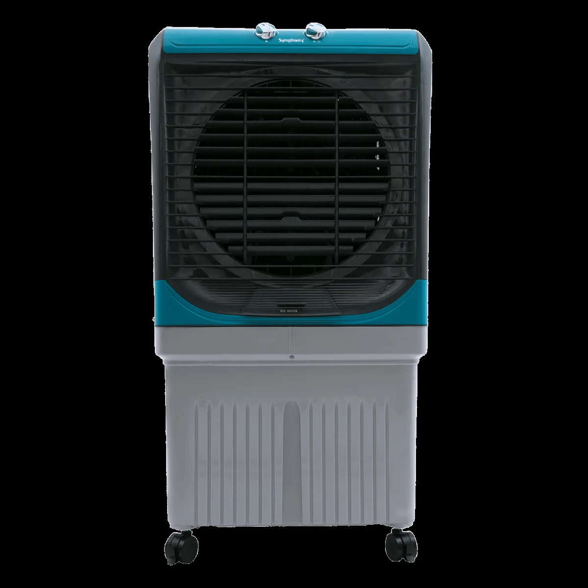 Symphony Maxwind 100EX 100 Litres Desert Air Cooler with CFD Technology (Inverter Compatible, Grey & Blue)
