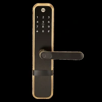 Yale Zuri Digital Lock (Fingerprint, PIN, RFID & Manual Key Access, YZuri/AB, Antique Bronze)
