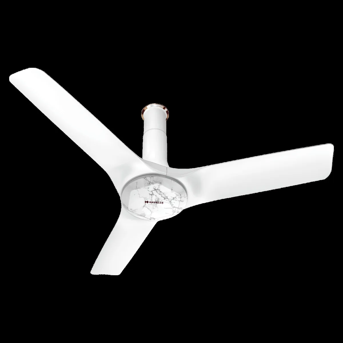 HAVELLS Stealth Prime 5 Star 1200mm 3 Blade BLDC Motor Ceiling Fan with Remote (Dust & Water Resistant, Marble Pearl White)