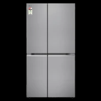 LG 650 Litres 3 Star Frost Free Side by Side Refrigerator with DoorCooling Plus Technology (GL- B257HPZ3, Shiny Steel)
