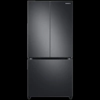 SAMSUNG 550 Litres Frost Free French Door Convertible Refrigerator with Twin Cooling Plus Technology (RF57A5032B1/TL, Black Matt)