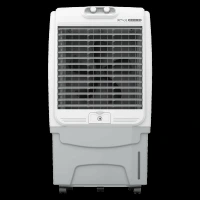 Havells KoolWave 80 Litres Desert Air Cooler with Bacteria Shield Honeycomb Cooling Pad Technology (Dual Flow Technology, White & Grey)