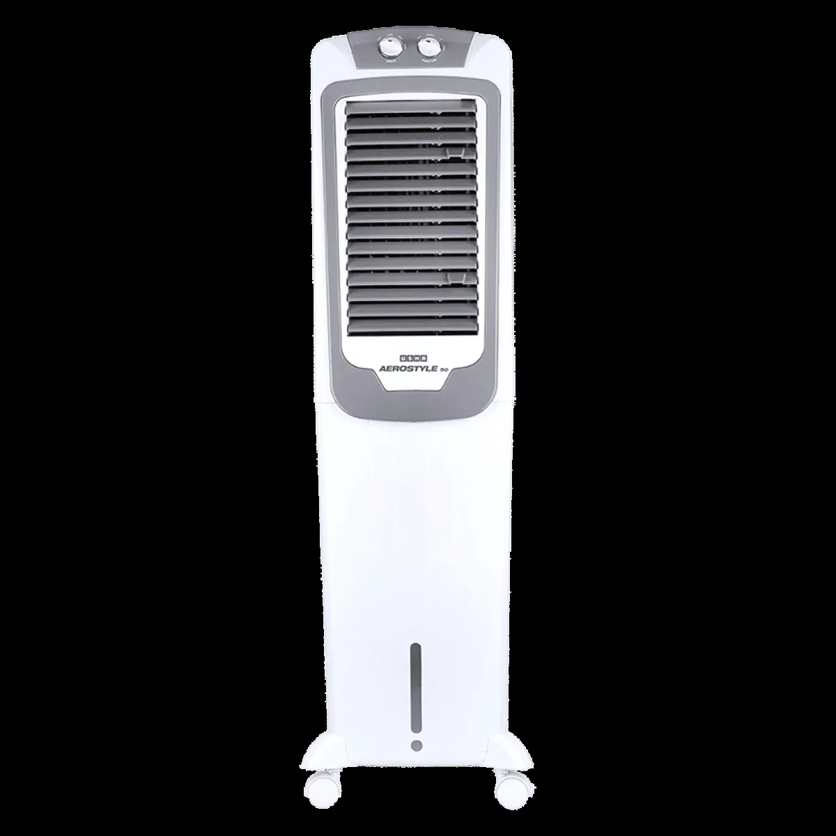 USHA AeroStyles 50 Litres Tower Air Cooler with Dust Filter (EasyClean Ice Chamber, White)