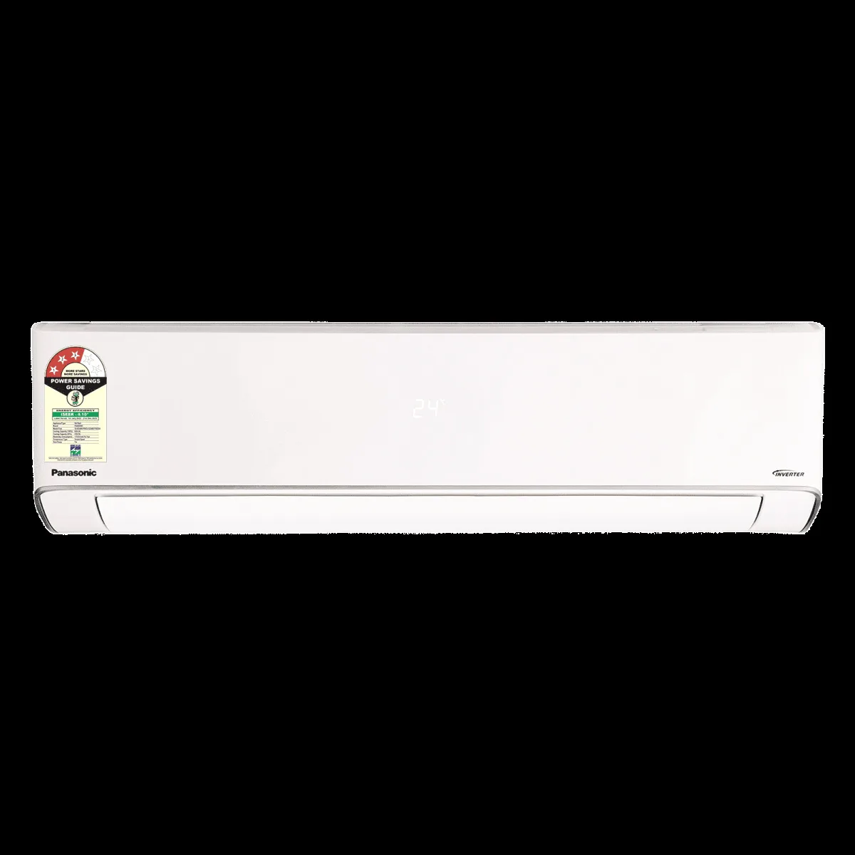 Panasonic EZ 7 in 1 Convertible 2 Ton 3 Star Hot & Cold Inverter Split Smart AC with Voice Control (2025 Model, Copper Condenser, CS/CU-EZ24BKYFM)