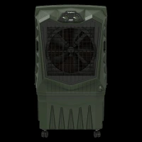 Symphony Air Force 95 Litres Desert Air Cooler with Auto Louver Movement (Inverter Compatible, Militry Green)