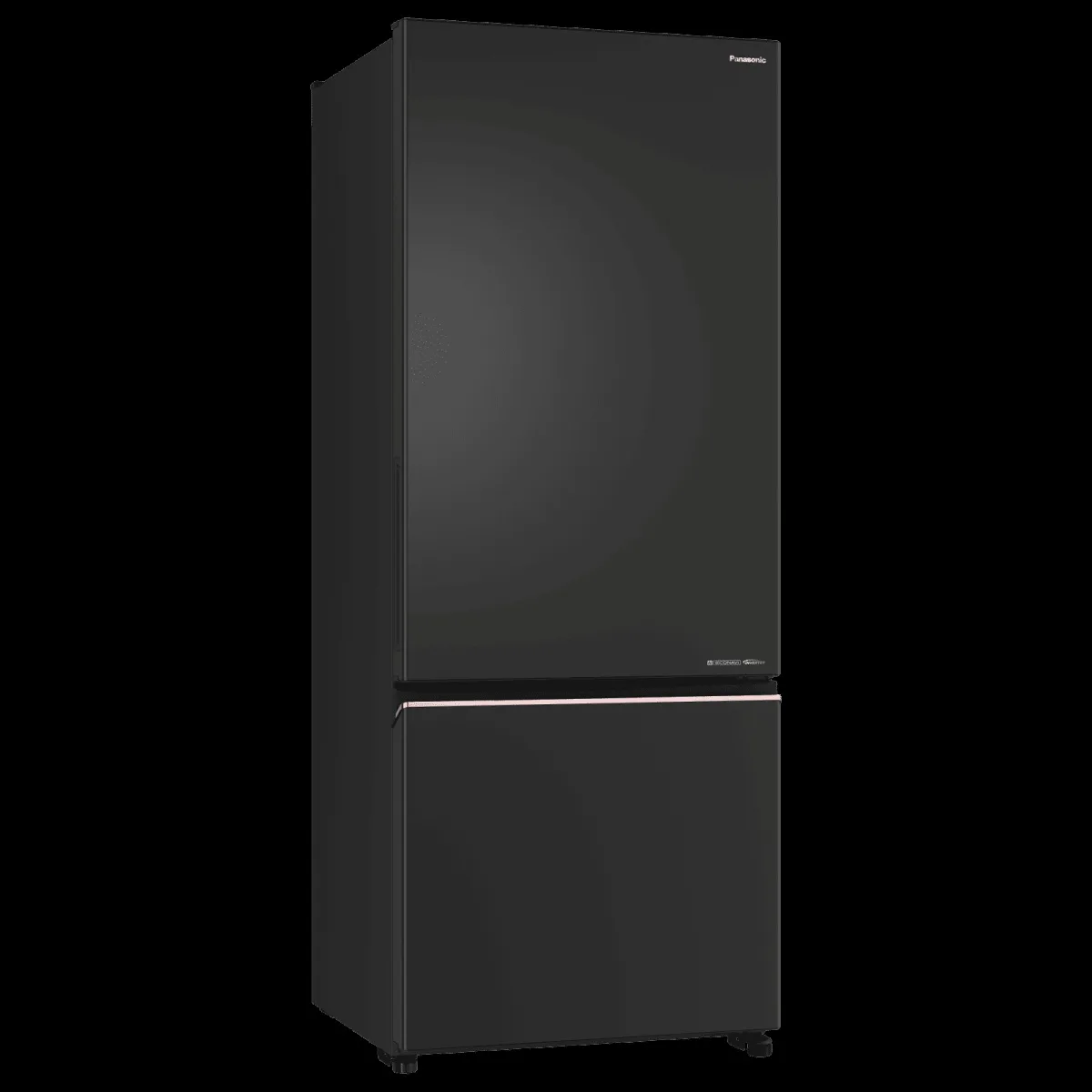 Panasonic 450 Litres 2 Star Frost Free Double Door Bottom Mount Convertible Refrigerator with AG Clean Technology (BK468BQKN, Diamond Black)