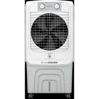 Havells KoolMaster 65 Litres Desert Air Cooler with Bacteria Shield Honeycomb Cooling Pad Technology (Dual Flow Technology, White & Grey)