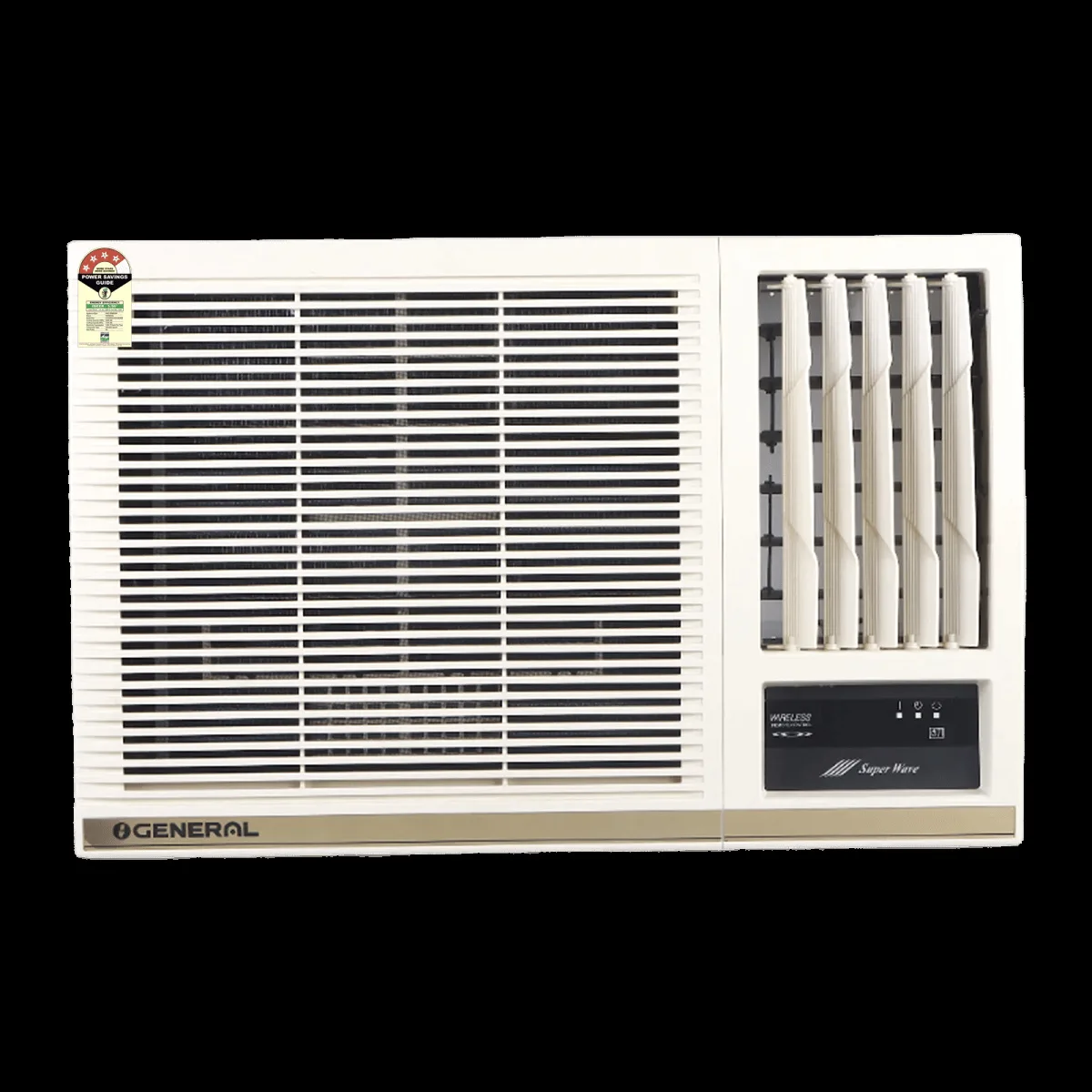 O GENERAL 1.8 Ton 4 Star Window AC (Copper Condenser, Anti Bacterial Filter, AXGB22CHAA-B)